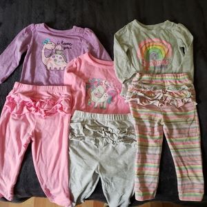 Bundle Girls Mix and Match Outfits Size 18 months